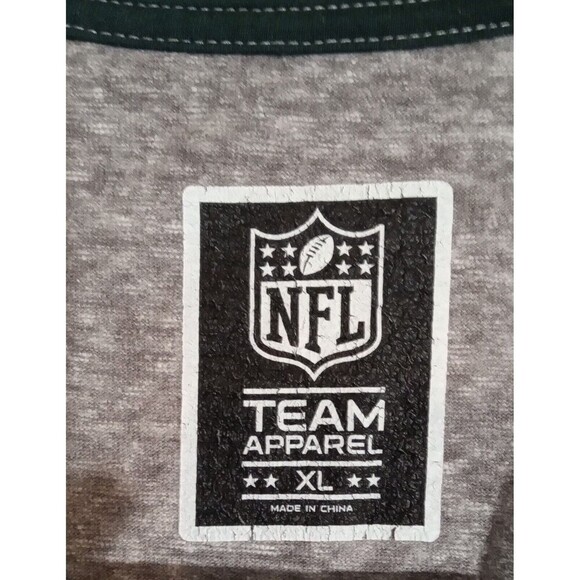 New York Jets Grey/Green T-Shirt Official NFL Team Apparel Men's XL, EUC Nice! - Picture 7 of 8